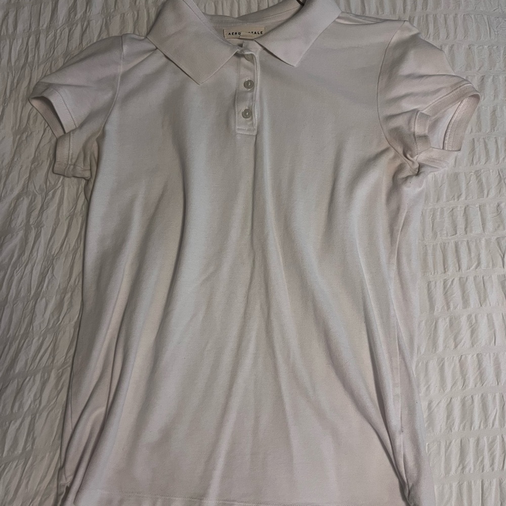 Aeropostale Women Short Collared Shirt